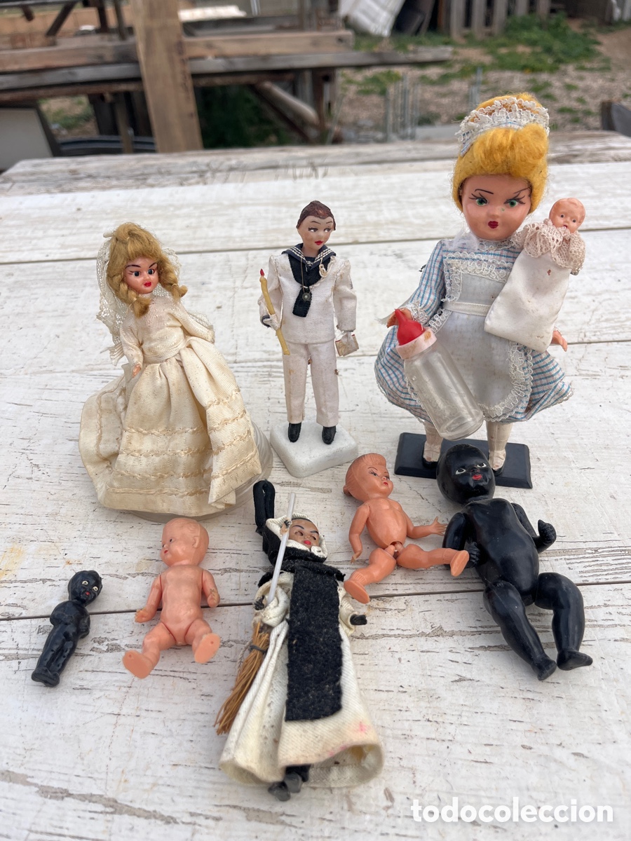 Mu&ntilde;eca espa&ntilde;ola clasica: Lote de juguetes de pl&aacute;stico duro - Foto 2
