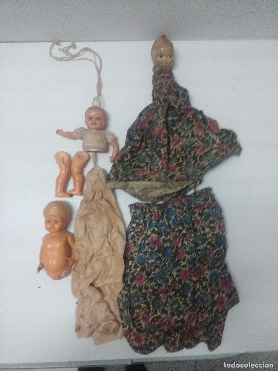 Mu&ntilde;eca espa&ntilde;ola clasica: DESPIEZE DE ANTIGUAS MU&Ntilde;ECAS. - Foto 1