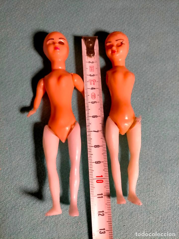 Mu&ntilde;eca espa&ntilde;ola clasica: Lote 2 mu&ntilde;ecas peque&ntilde;as antiguas de celuloide sin ropa - Foto 5