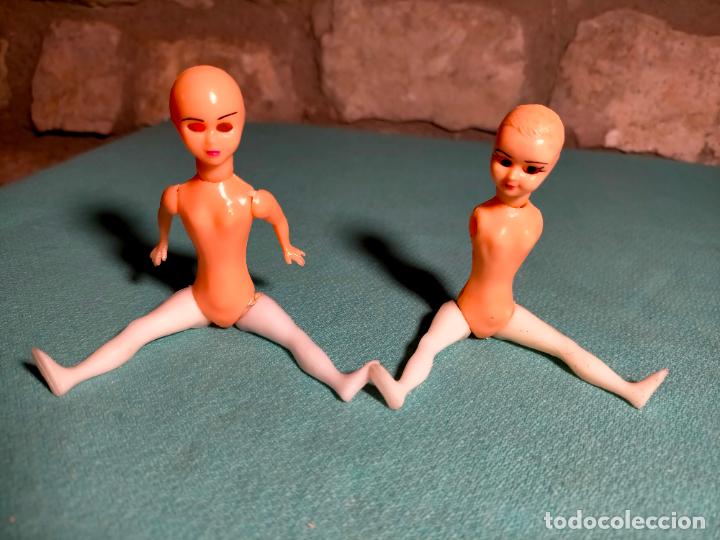 Mu&ntilde;eca espa&ntilde;ola clasica: Lote 2 mu&ntilde;ecas peque&ntilde;as antiguas de celuloide sin ropa - Foto 7