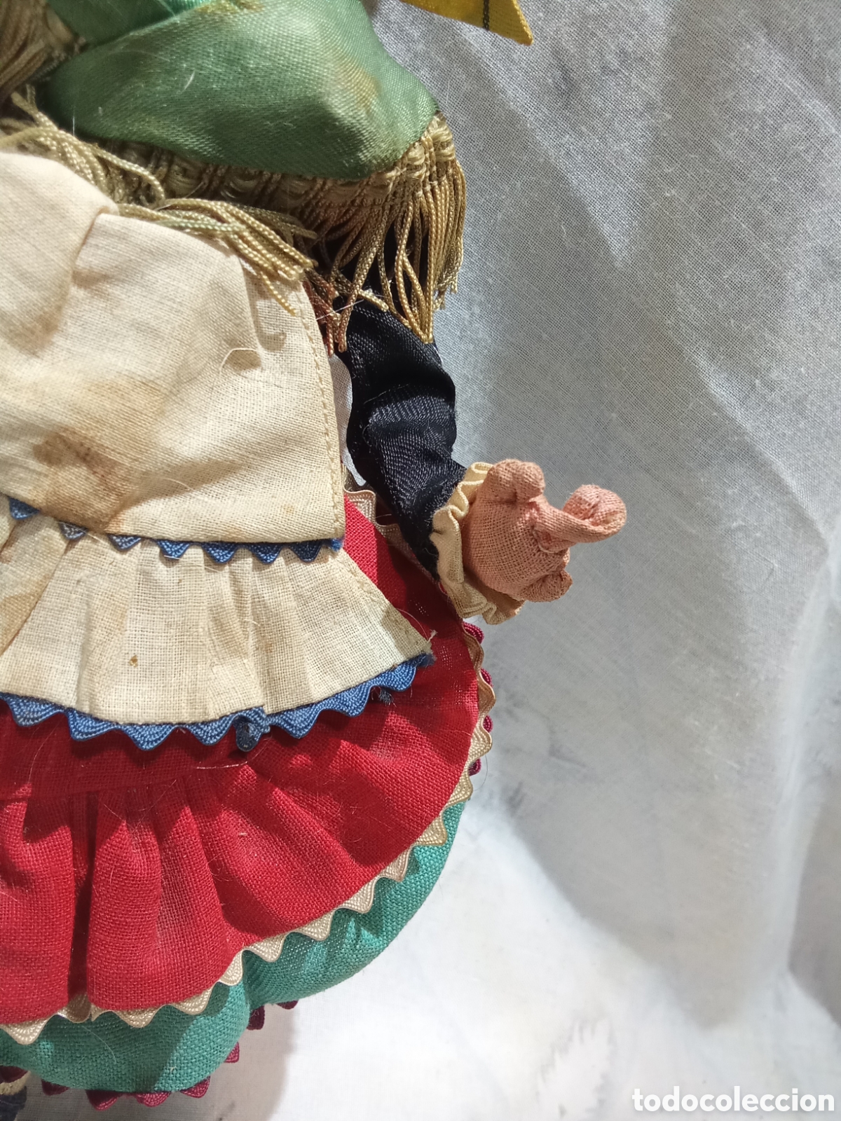 Mu&ntilde;eca espa&ntilde;ola clasica: MU&Ntilde;ECA CAMPESINA LAYNA - Foto 3