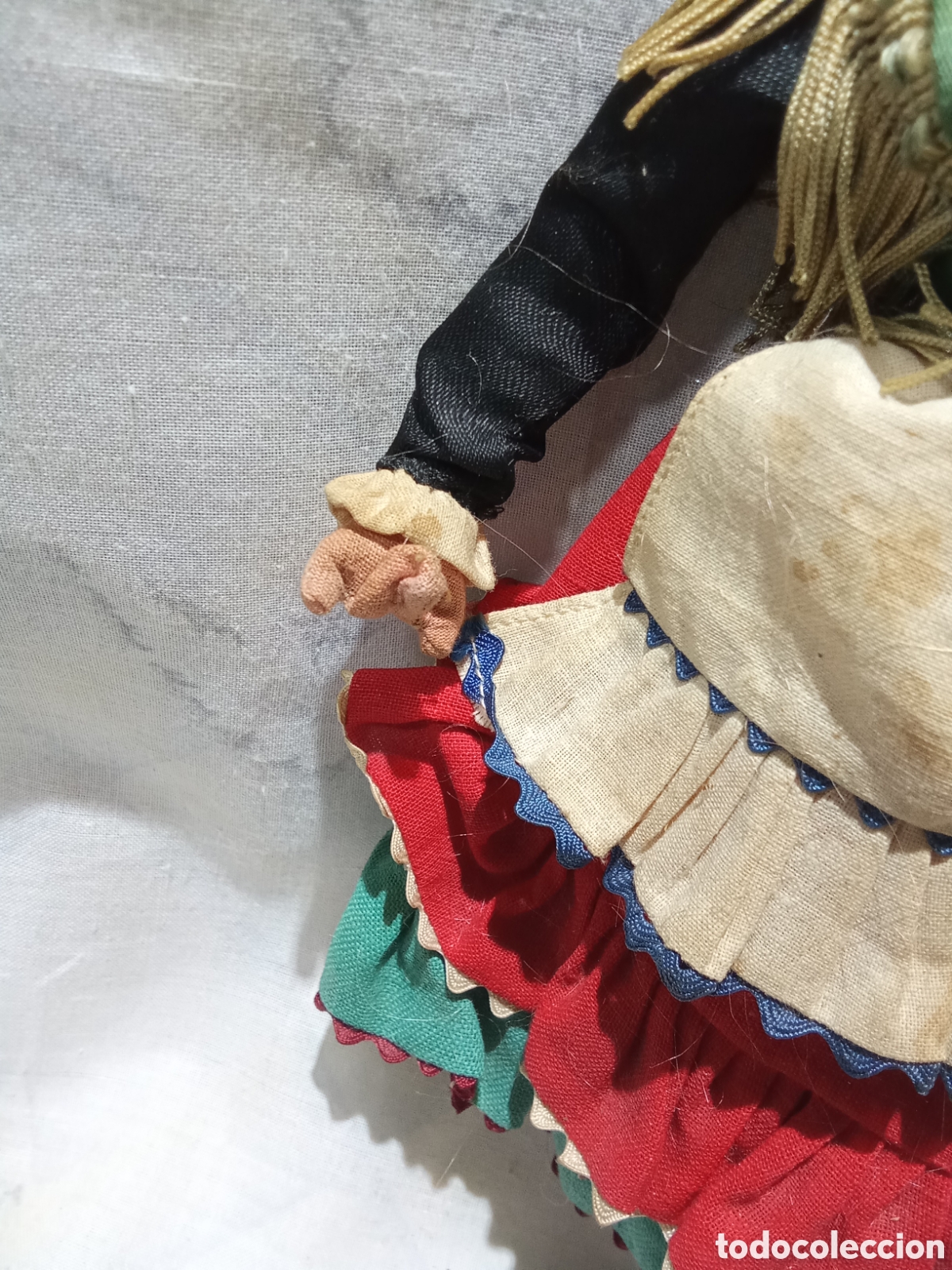 Mu&ntilde;eca espa&ntilde;ola clasica: MU&Ntilde;ECA CAMPESINA LAYNA - Foto 4