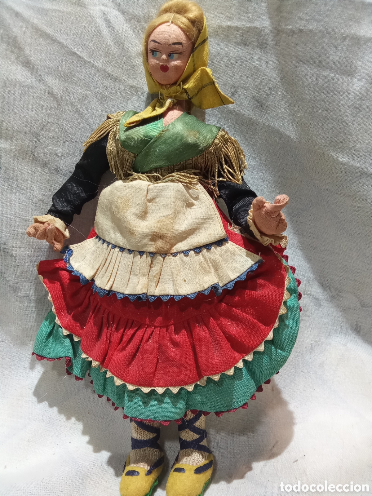 Mu&ntilde;eca espa&ntilde;ola clasica: MU&Ntilde;ECA CAMPESINA LAYNA - Foto 1