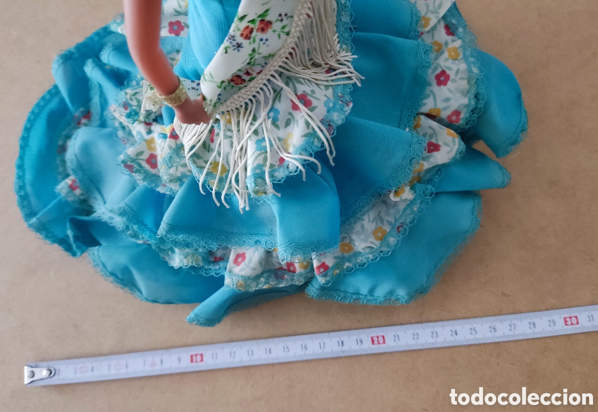 Mu&ntilde;eca espa&ntilde;ola clasica: MU&Ntilde;ECA MAR&Iacute;N TRAJE GITANA - Foto 13