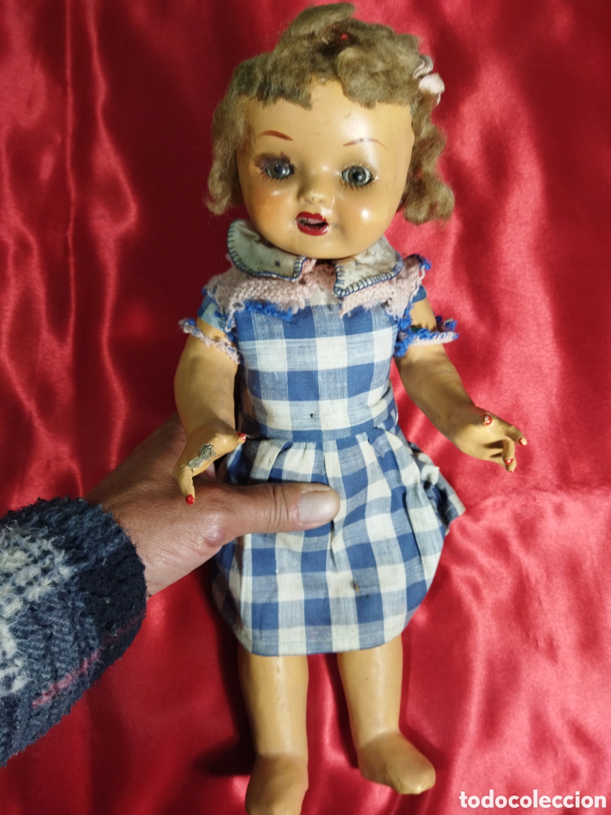 Mu&ntilde;eca espa&ntilde;ola clasica: Mu&ntilde;eca antigua - Foto 2