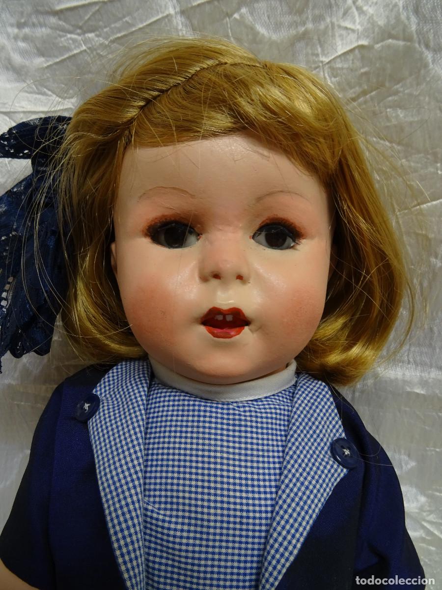 Mu&ntilde;eca espa&ntilde;ola clasica: Mu&ntilde;eca antigua articulada - Foto 2