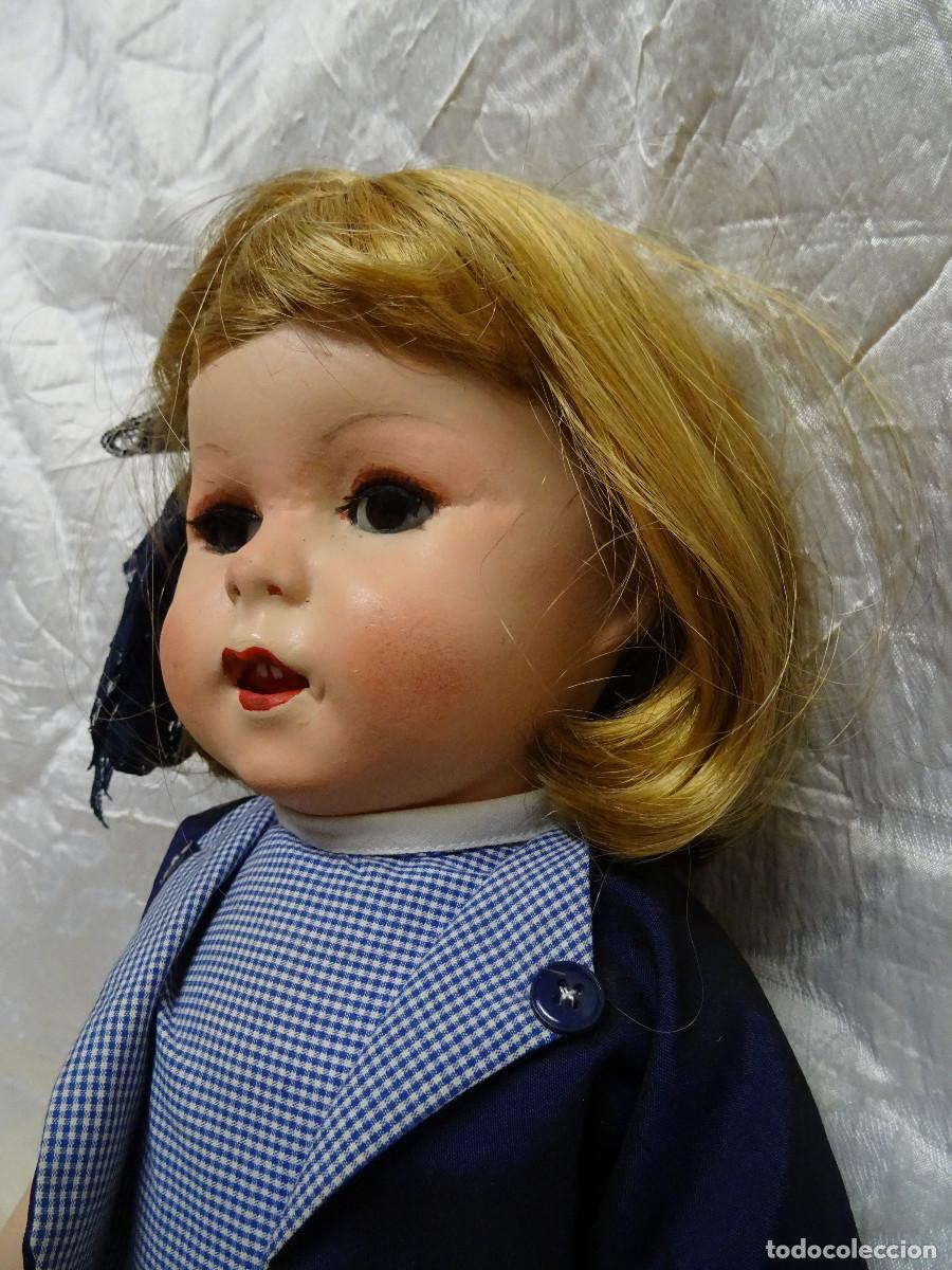 Mu&ntilde;eca espa&ntilde;ola clasica: Mu&ntilde;eca antigua articulada - Foto 3