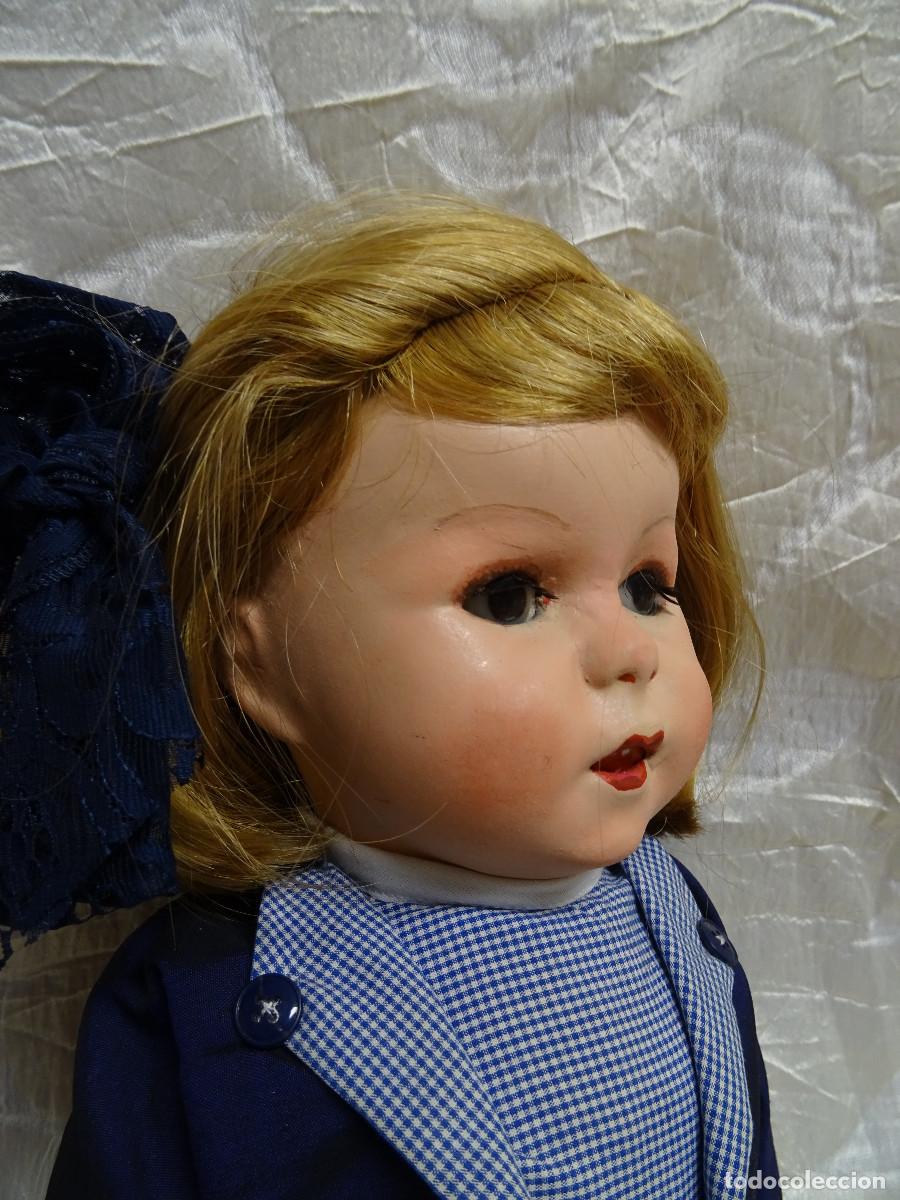 Mu&ntilde;eca espa&ntilde;ola clasica: Mu&ntilde;eca antigua articulada - Foto 4