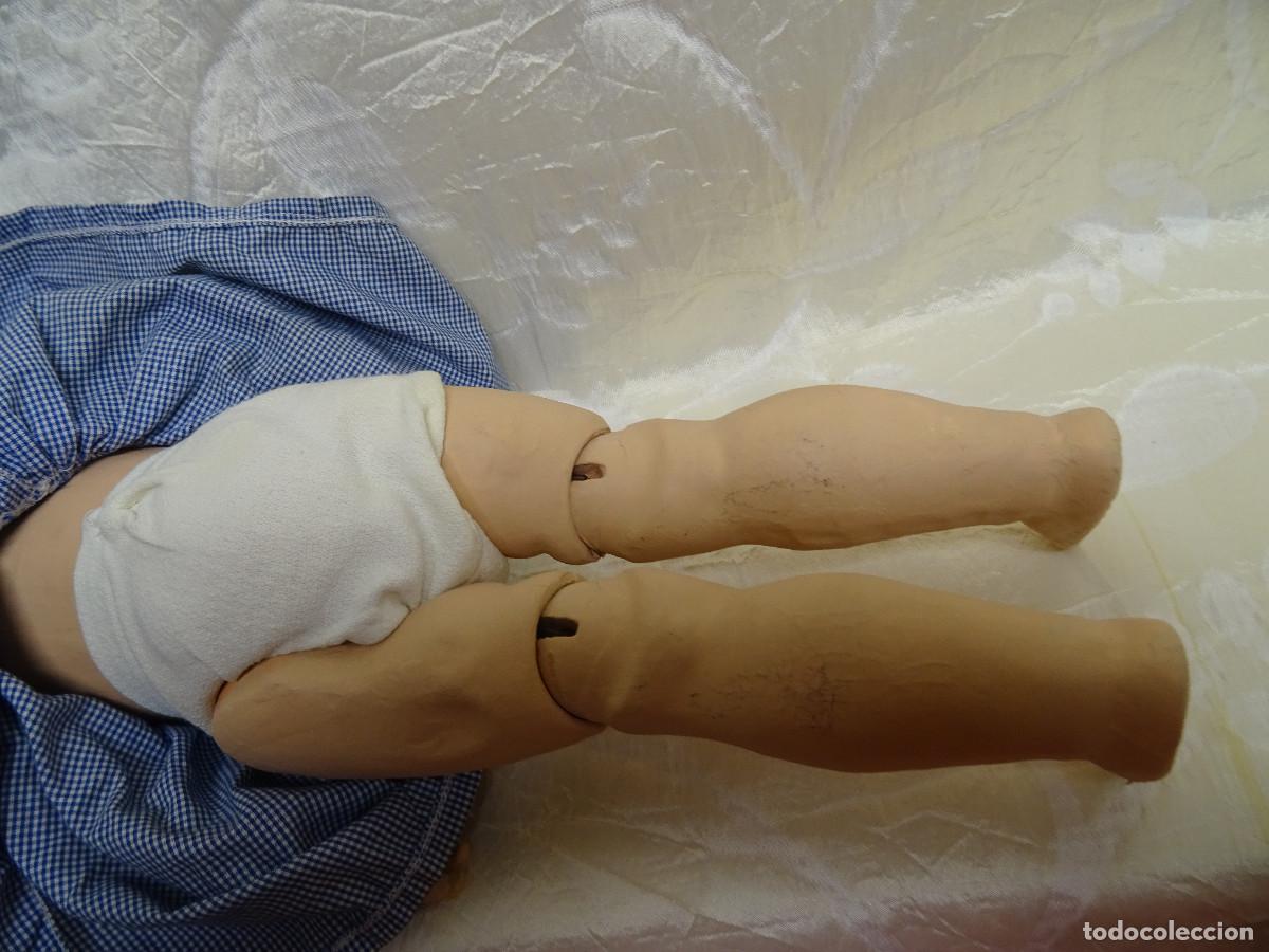 Mu&ntilde;eca espa&ntilde;ola clasica: Mu&ntilde;eca antigua articulada - Foto 6
