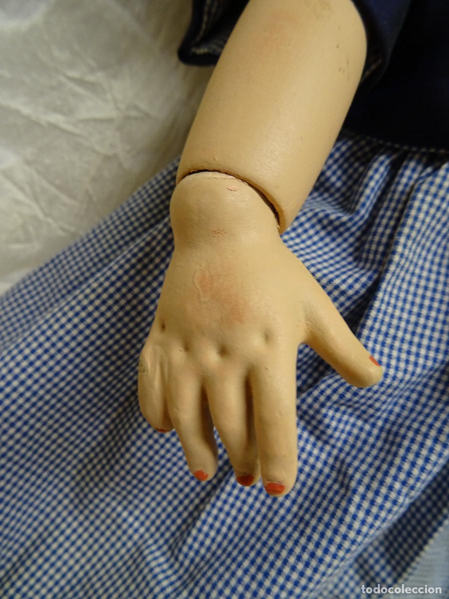 Mu&ntilde;eca espa&ntilde;ola clasica: Mu&ntilde;eca antigua articulada - Foto 9