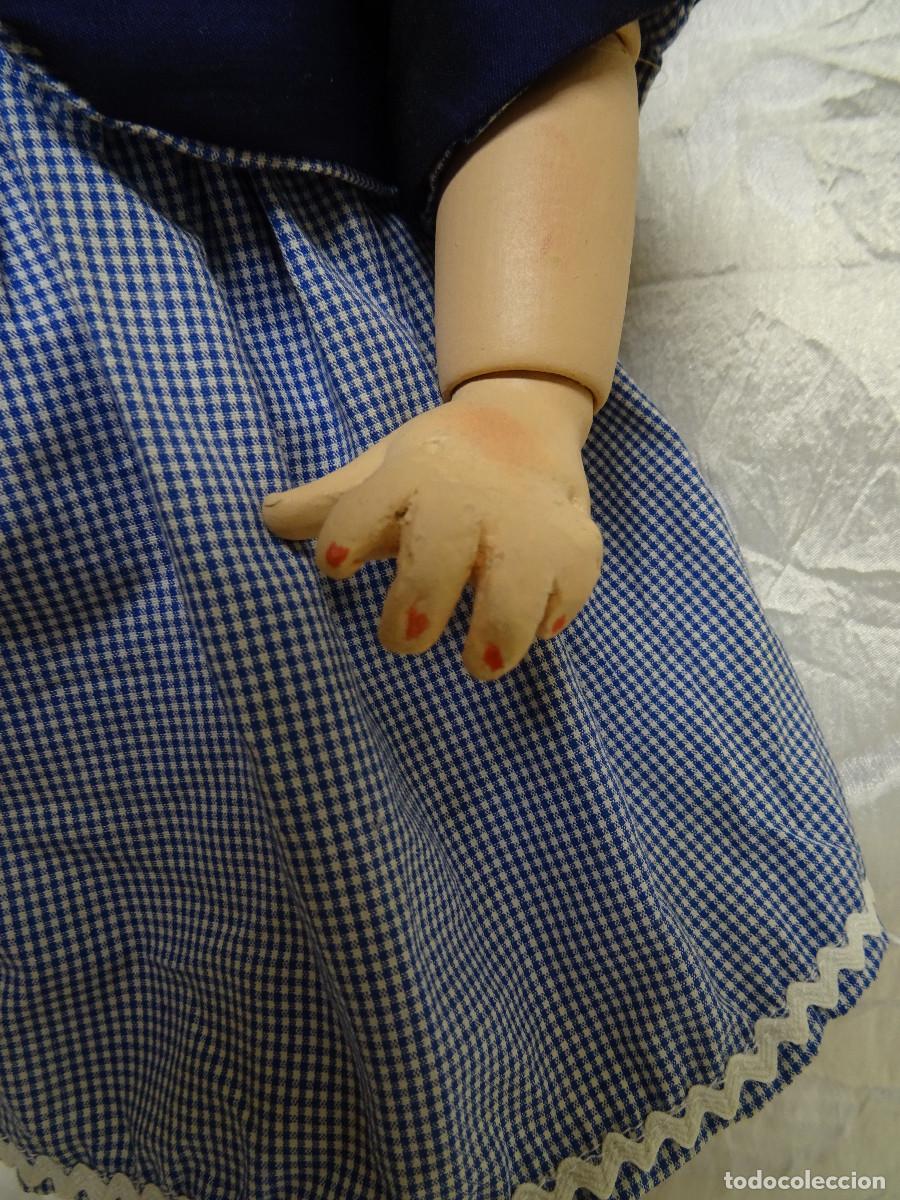 Mu&ntilde;eca espa&ntilde;ola clasica: Mu&ntilde;eca antigua articulada - Foto 10