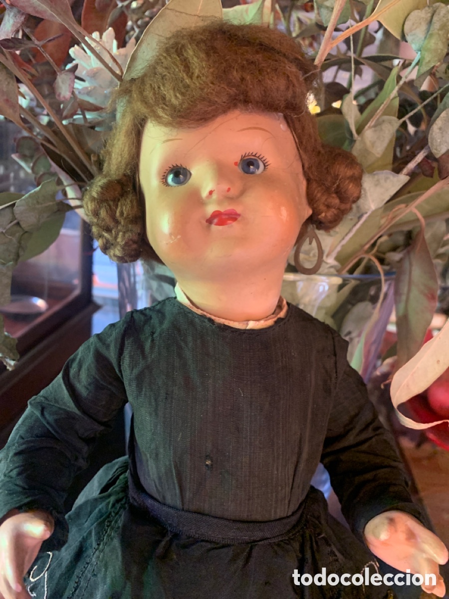 Mu&ntilde;eca espa&ntilde;ola clasica: Antigua mu&ntilde;eca de origen, sin marca. - Foto 2