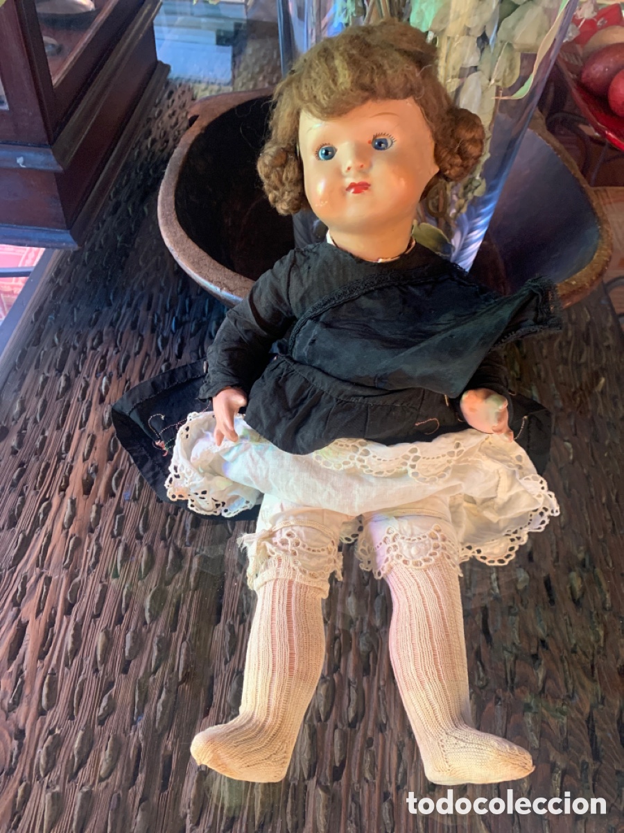 Mu&ntilde;eca espa&ntilde;ola clasica: Antigua mu&ntilde;eca de origen, sin marca. - Foto 7