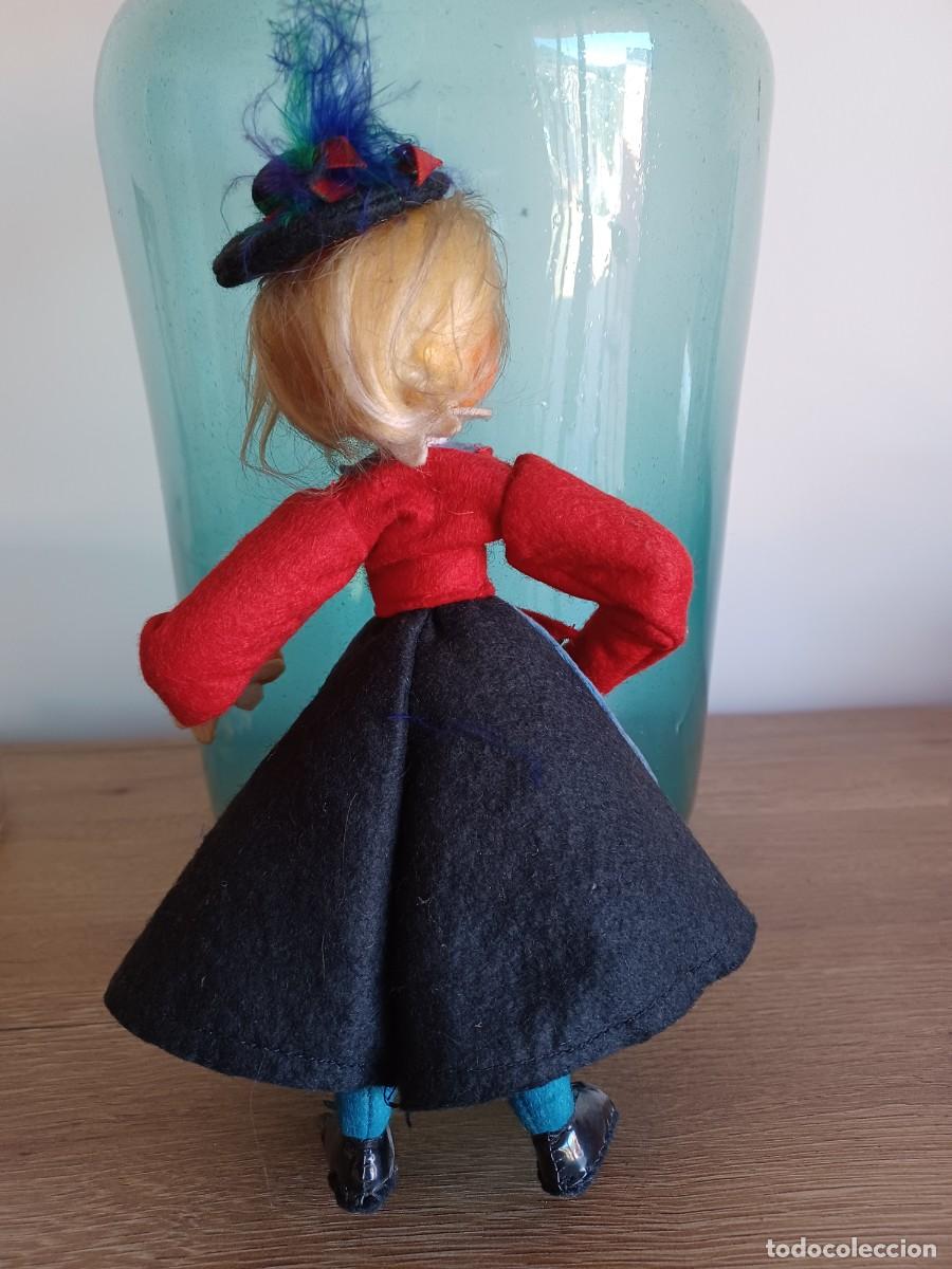 Mu&ntilde;eca espa&ntilde;ola clasica: Mu&ntilde;eca de fieltro Rold&aacute;n. - Foto 2