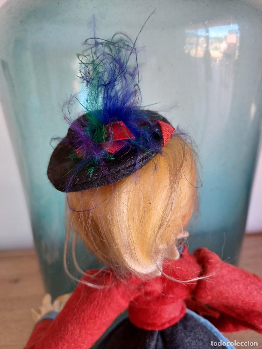 Mu&ntilde;eca espa&ntilde;ola clasica: Mu&ntilde;eca de fieltro Rold&aacute;n. - Foto 4