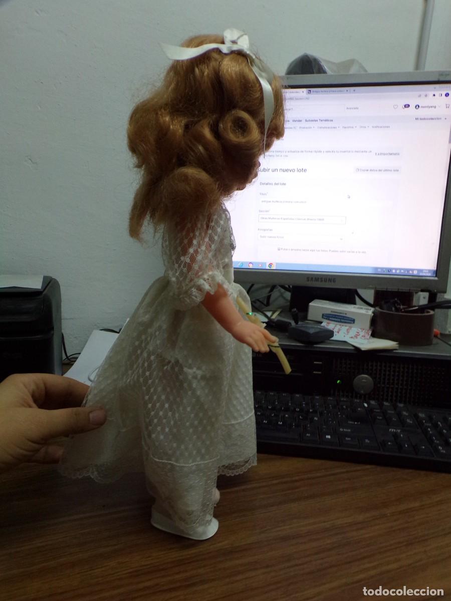 Mu&ntilde;eca espa&ntilde;ola clasica: ESTAMOS LIQUIDANDO. antigua mu&ntilde;eca primera comuni&oacute;n - Foto 7
