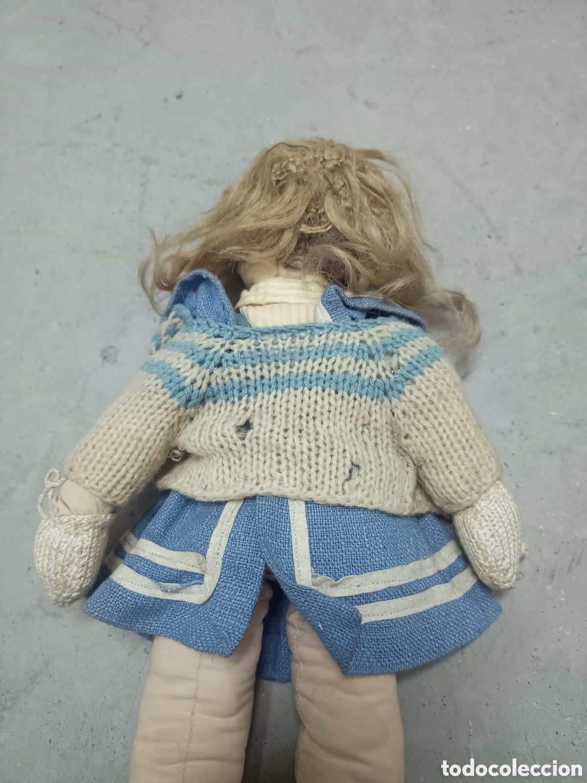 Mu&ntilde;eca espa&ntilde;ola clasica: Mu&ntilde;ecas de trapo hechas a mano, 31cm - Foto 6