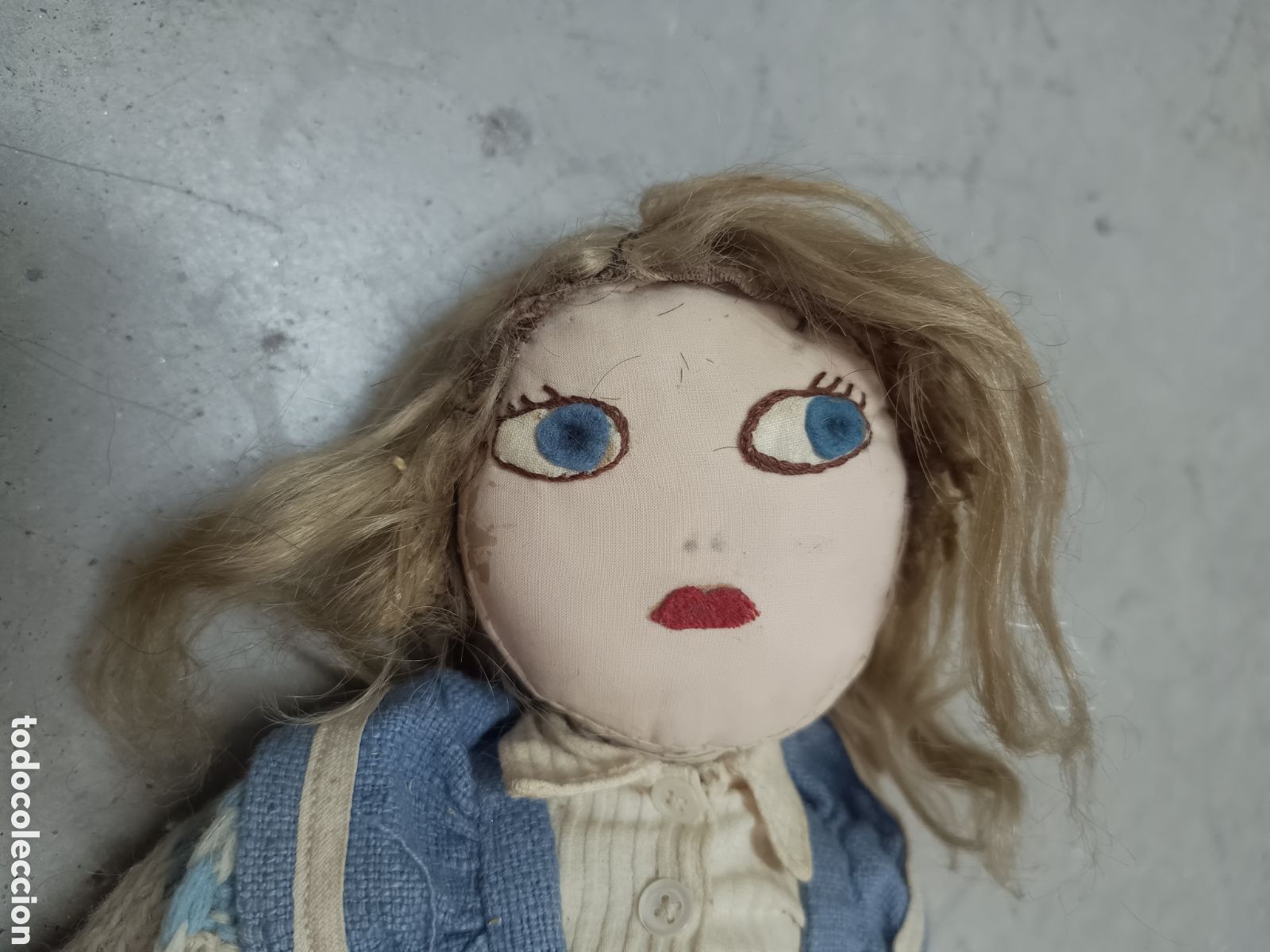 Mu&ntilde;eca espa&ntilde;ola clasica: Mu&ntilde;ecas de trapo hechas a mano, 31cm - Foto 8