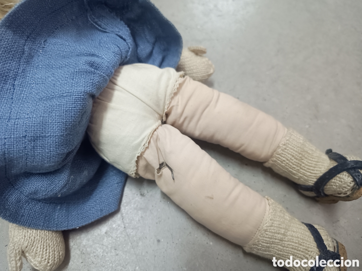 Mu&ntilde;eca espa&ntilde;ola clasica: Mu&ntilde;ecas de trapo hechas a mano, 31cm - Foto 7