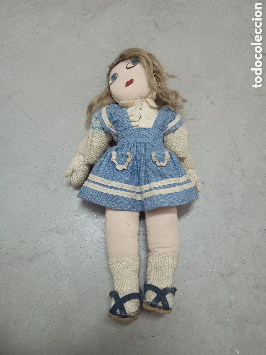 Mu&ntilde;eca espa&ntilde;ola clasica: Mu&ntilde;ecas de trapo hechas a mano, 31cm - Foto 4