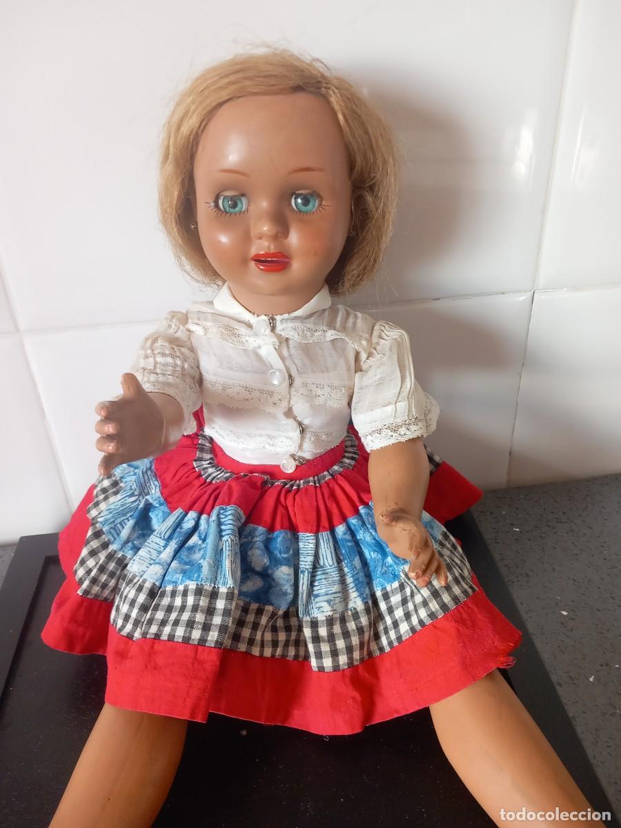 Mu&ntilde;eca espa&ntilde;ola clasica: Mu&ntilde;eca de celuloide antiguo - Foto 1