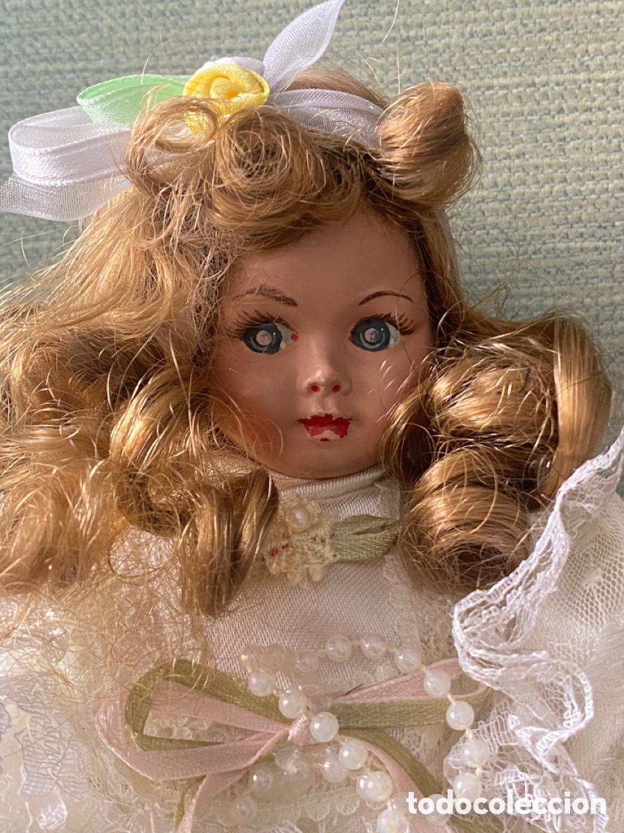 Mu&ntilde;eca espa&ntilde;ola clasica: MUY ANTIGUA MU&Ntilde;ECA - Foto 3