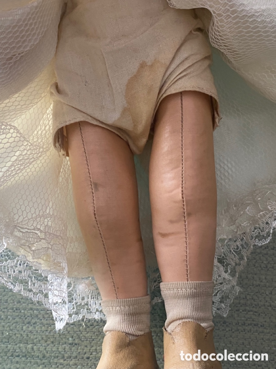 Mu&ntilde;eca espa&ntilde;ola clasica: MUY ANTIGUA MU&Ntilde;ECA - Foto 5