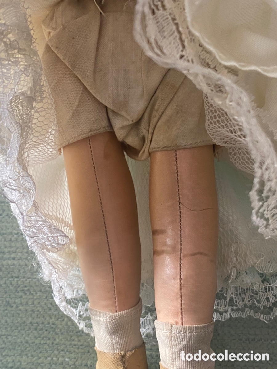 Mu&ntilde;eca espa&ntilde;ola clasica: MUY ANTIGUA MU&Ntilde;ECA - Foto 6