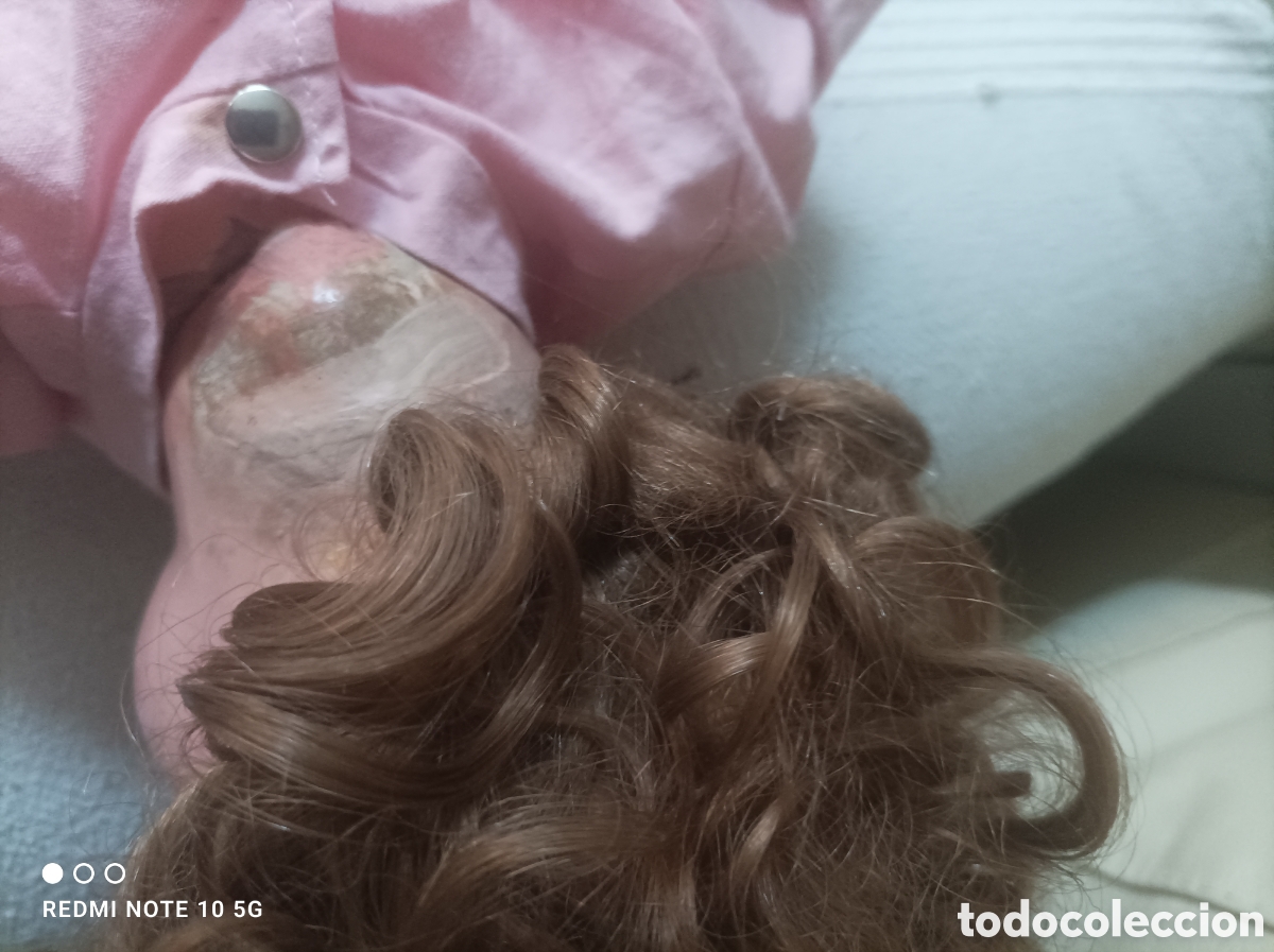 Mu&ntilde;eca espa&ntilde;ola clasica: Antigua mu&ntilde;eca cart&oacute;n - Foto 5
