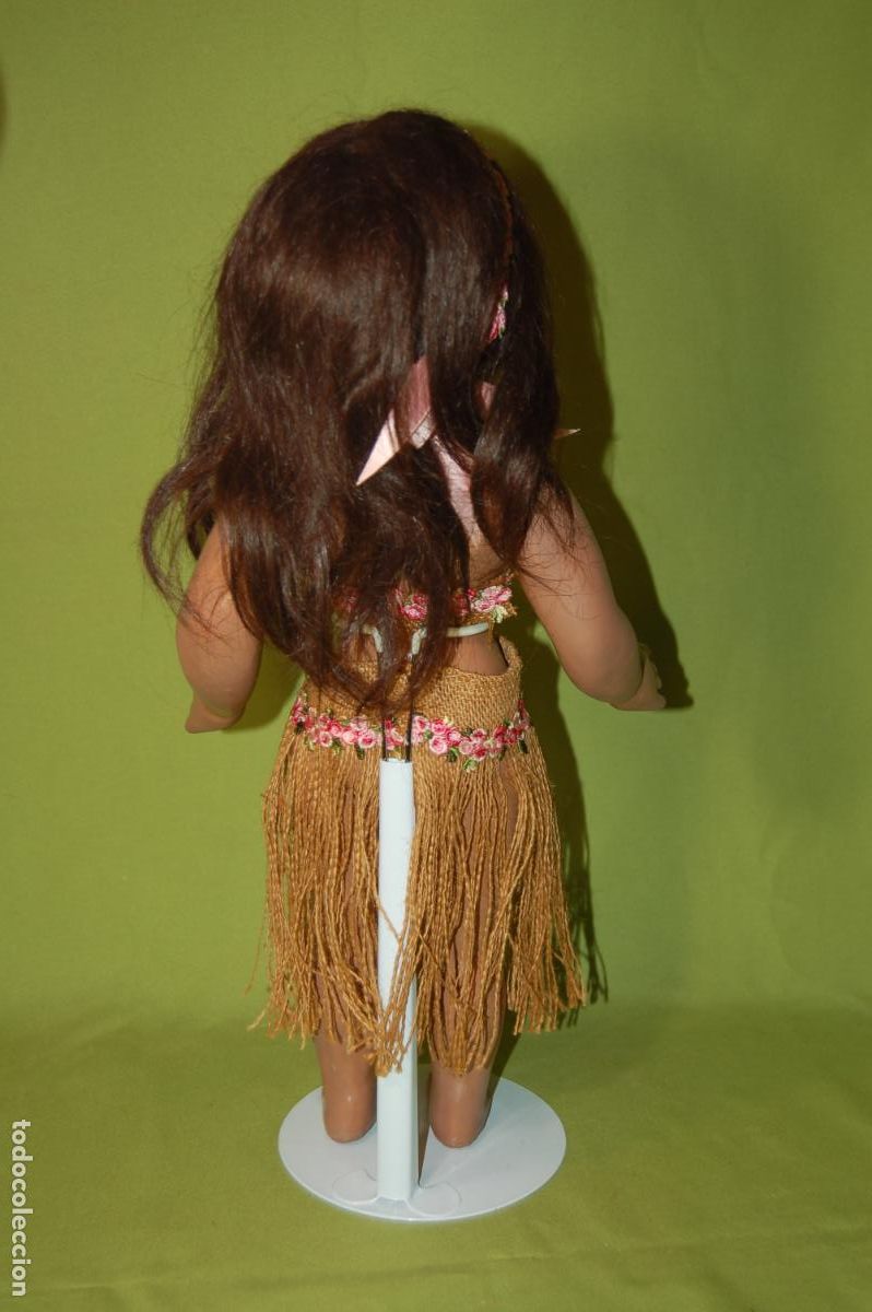 Mu&ntilde;eca espa&ntilde;ola clasica: hawaina tanay antigua de composici&oacute;n - Foto 6