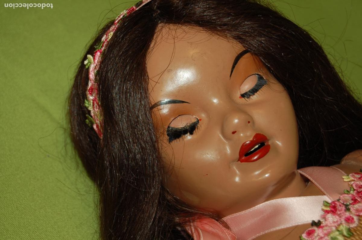 Mu&ntilde;eca espa&ntilde;ola clasica: hawaina tanay antigua de composici&oacute;n - Foto 9