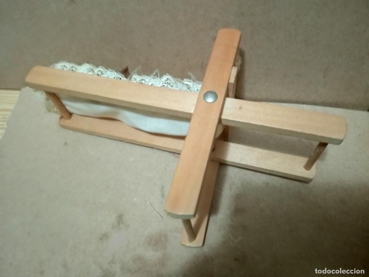 Mu&ntilde;eca espa&ntilde;ola clasica: Antigua hamaca con mu&ntilde;eca de carton - Foto 6