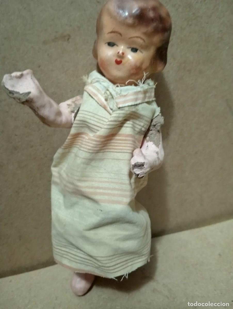 Mu&ntilde;eca espa&ntilde;ola clasica: Antigua hamaca con mu&ntilde;eca de carton - Foto 8