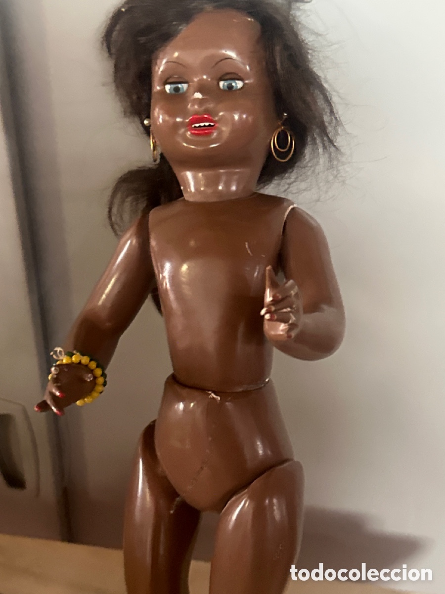 Mu&ntilde;eca espa&ntilde;ola clasica: Chelito mulata antigua mu&ntilde;eca - Foto 2