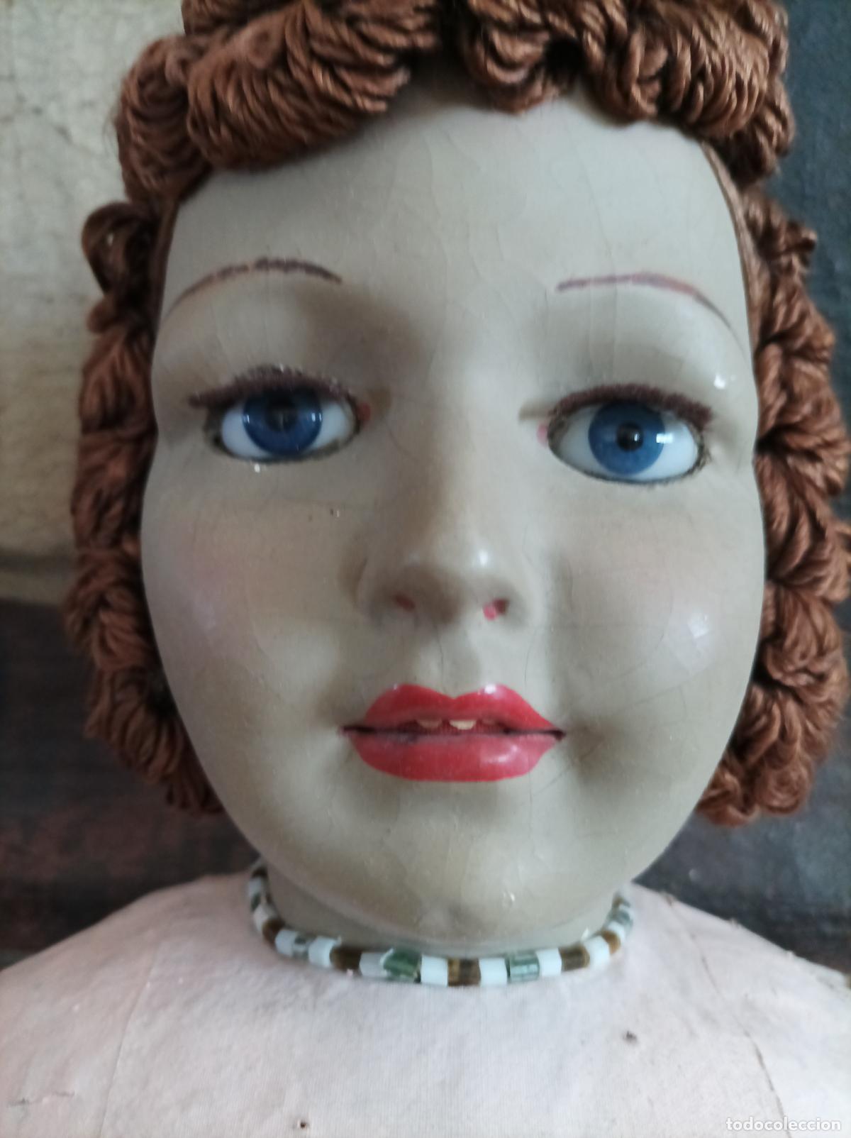 Mu&ntilde;eca espa&ntilde;ola clasica: Mu&ntilde;eca antigua andadora - Foto 1