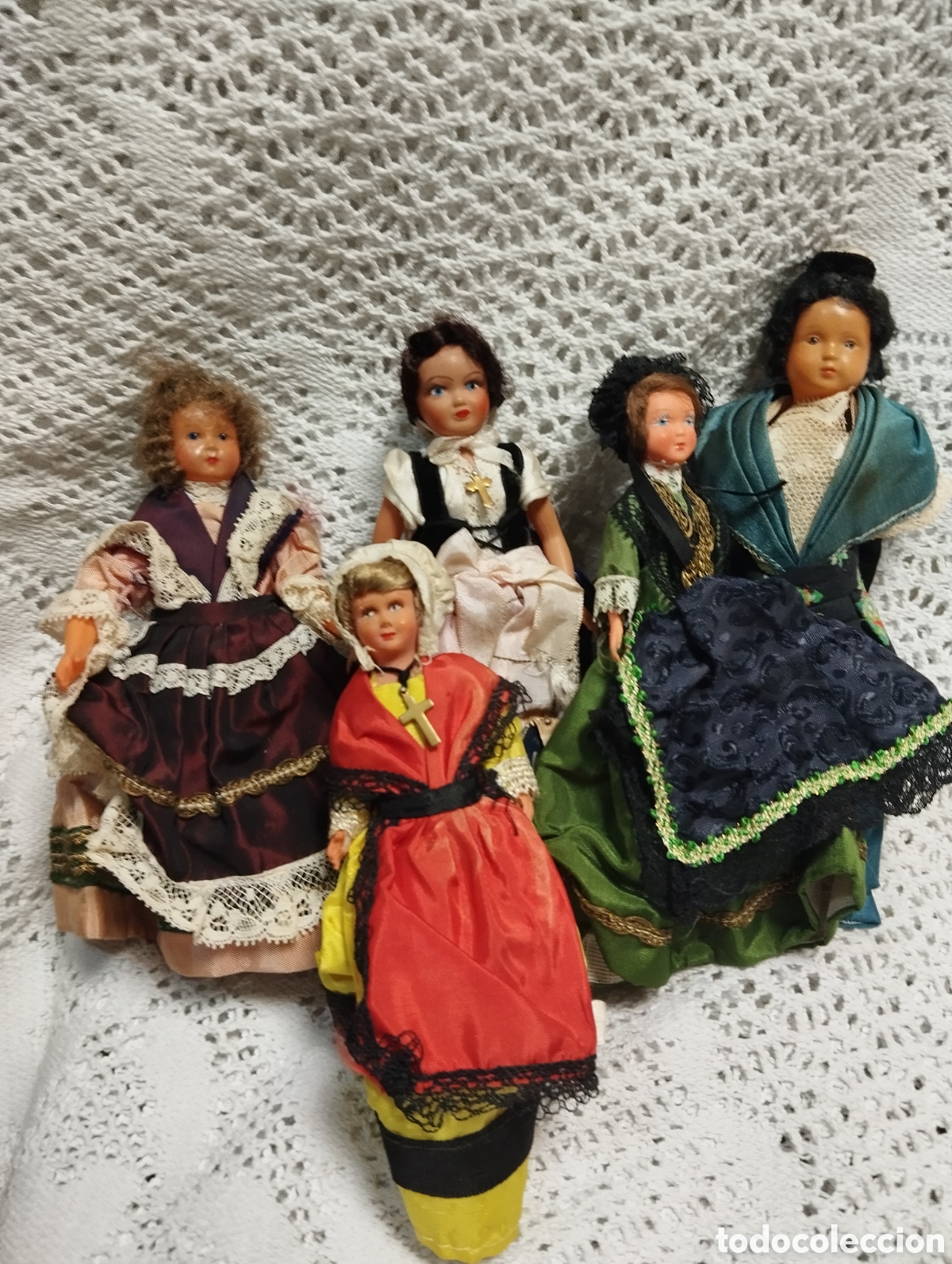 Mu&ntilde;eca espa&ntilde;ola clasica: Lote mu&ntilde;ecas de vinilo - Foto 1