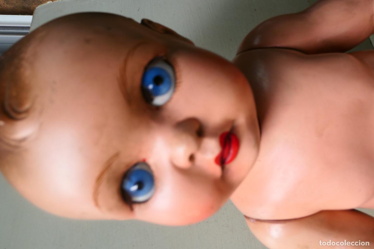 Mu&ntilde;eca espa&ntilde;ola clasica: Antiguo Mu&ntilde;eco beb&eacute;, bebote de composicion. - Foto 16