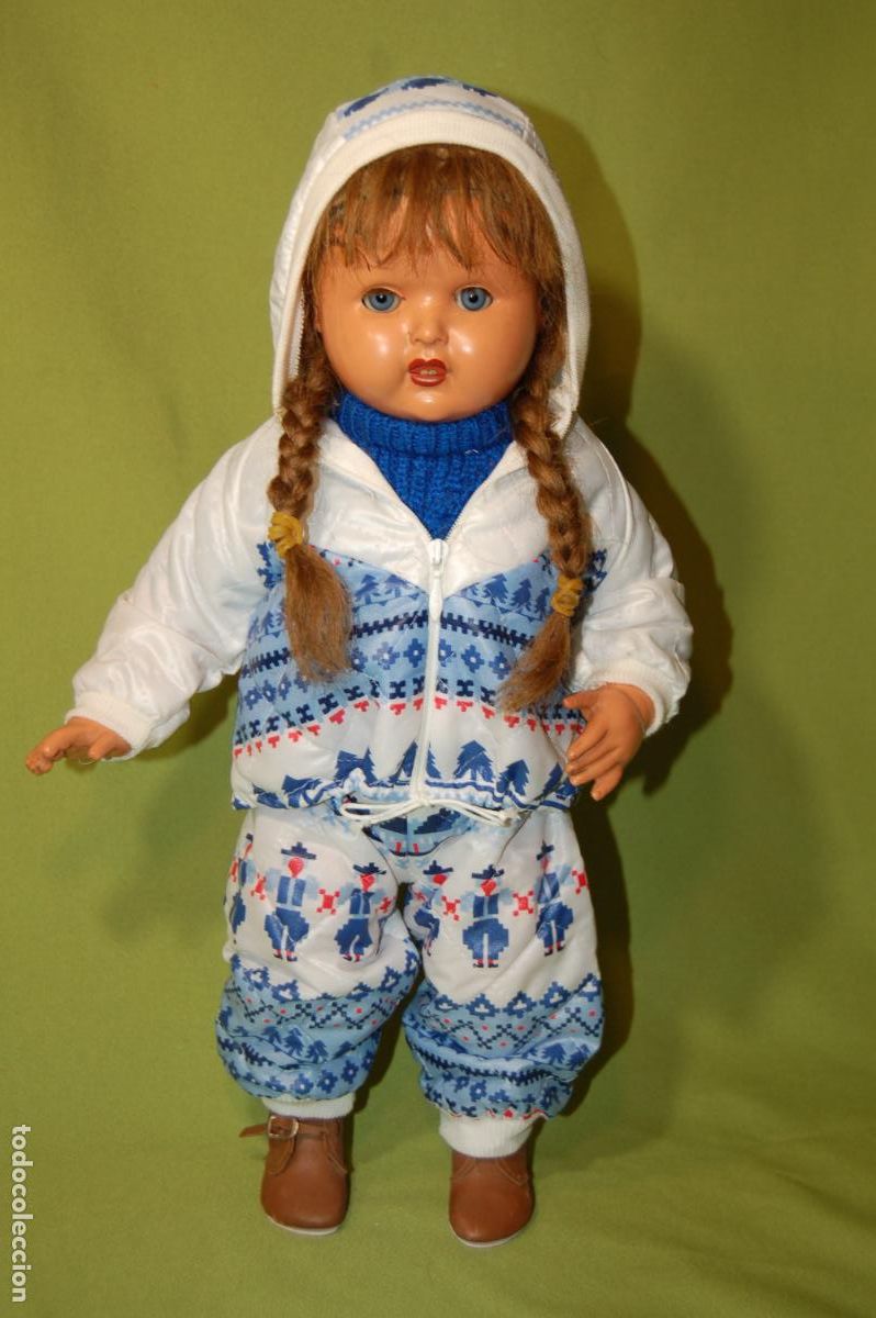 Mu&ntilde;eca espa&ntilde;ola clasica: mu&ntilde;eca AP Agust&iacute;n Parra de celuloide - Foto 2