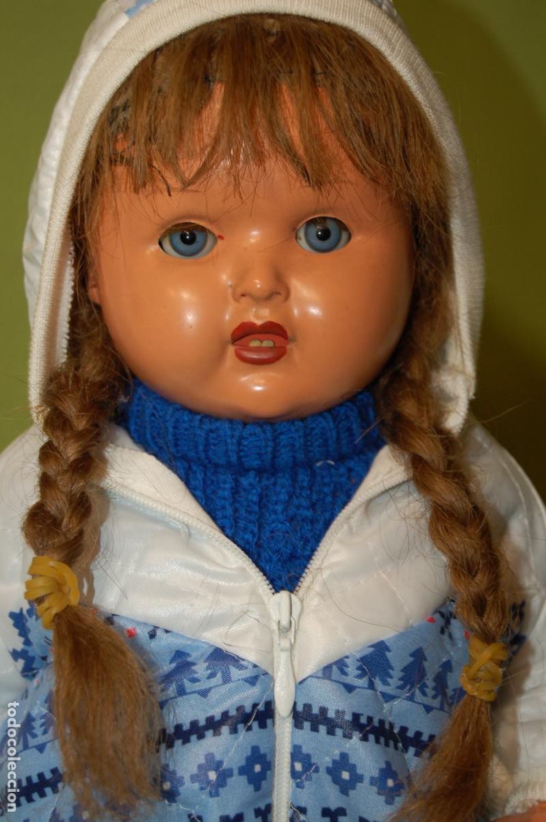 Mu&ntilde;eca espa&ntilde;ola clasica: mu&ntilde;eca AP Agust&iacute;n Parra de celuloide - Foto 3