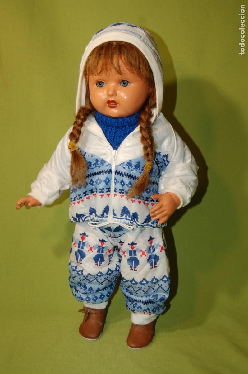 Mu&ntilde;eca espa&ntilde;ola clasica: mu&ntilde;eca AP Agust&iacute;n Parra de celuloide - Foto 4