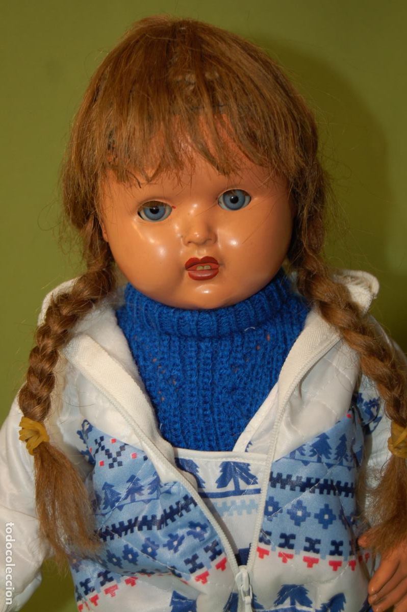 Mu&ntilde;eca espa&ntilde;ola clasica: mu&ntilde;eca AP Agust&iacute;n Parra de celuloide - Foto 1