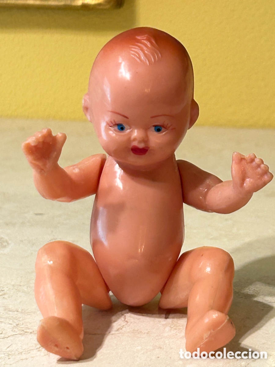 Mu&ntilde;eca espa&ntilde;ola clasica: ANTIGUO MU&Ntilde;ECO DE CELULOIDE. MU&Ntilde;ECA. MIDE 15CM - Foto 8