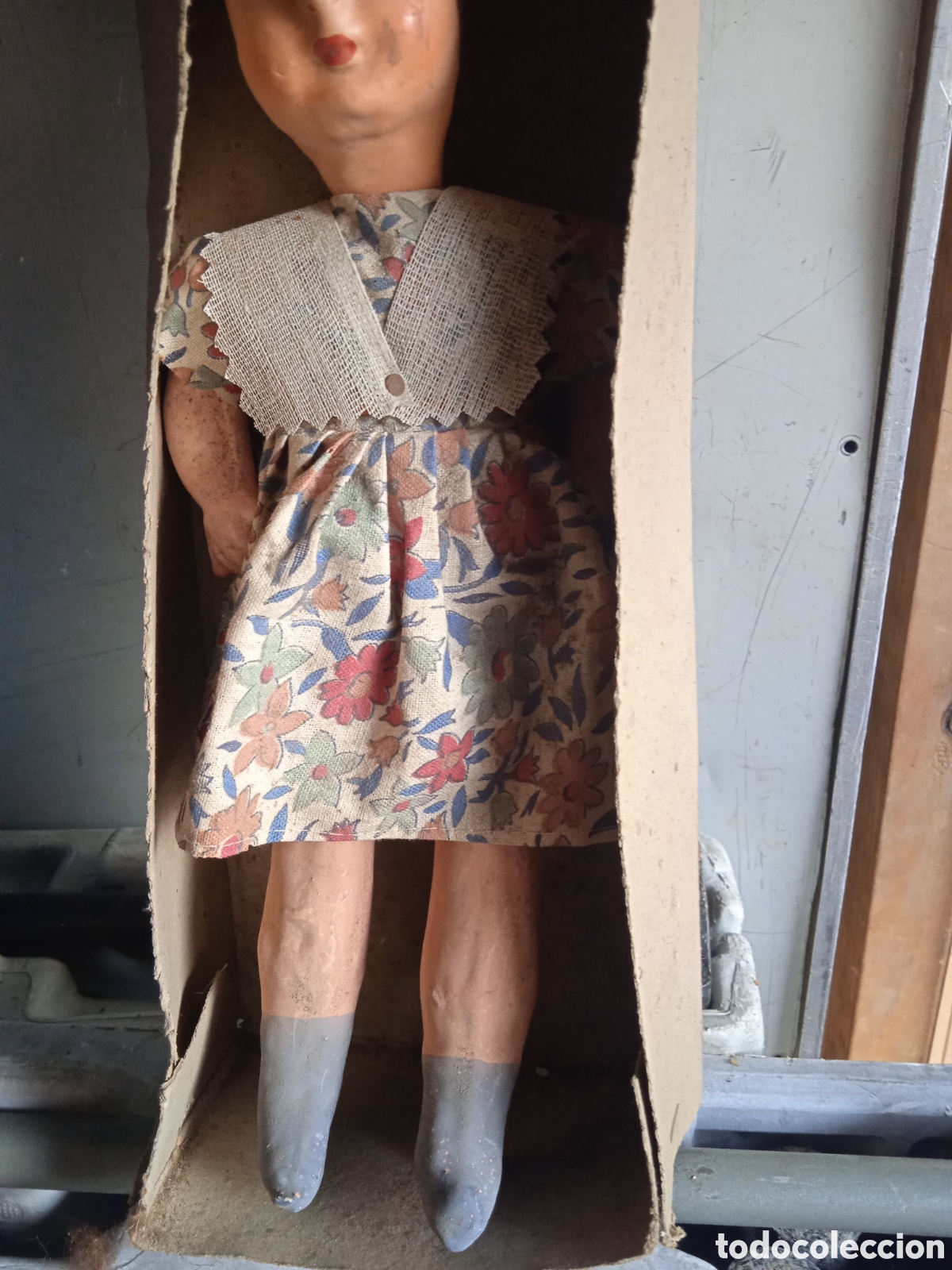 Mu&ntilde;eca espa&ntilde;ola clasica: Mu&ntilde;eca de cart&oacute;n piedra - Foto 3