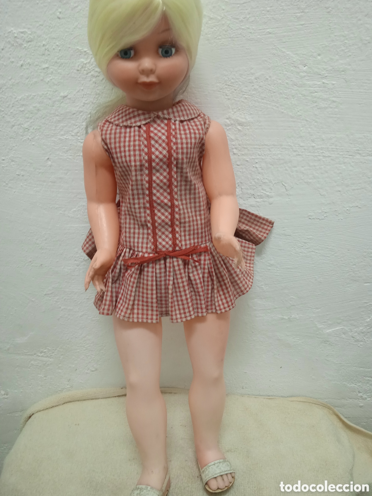 Mu&ntilde;eca espa&ntilde;ola clasica: Mu&ntilde;eca antigua en su caja - Foto 1