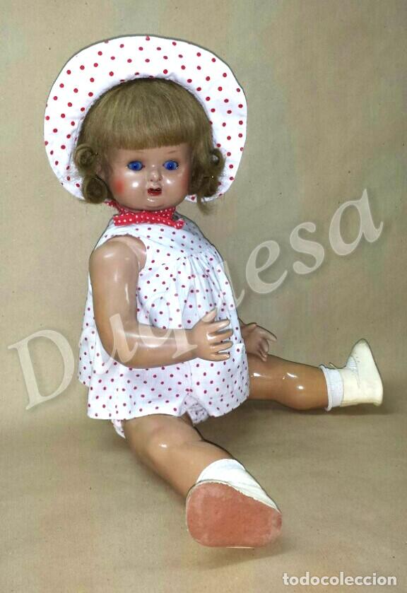 Mu&ntilde;eca espa&ntilde;ola clasica: VA- Mu&ntilde;eca Milly o Mily de Florido, 40s - Foto 9