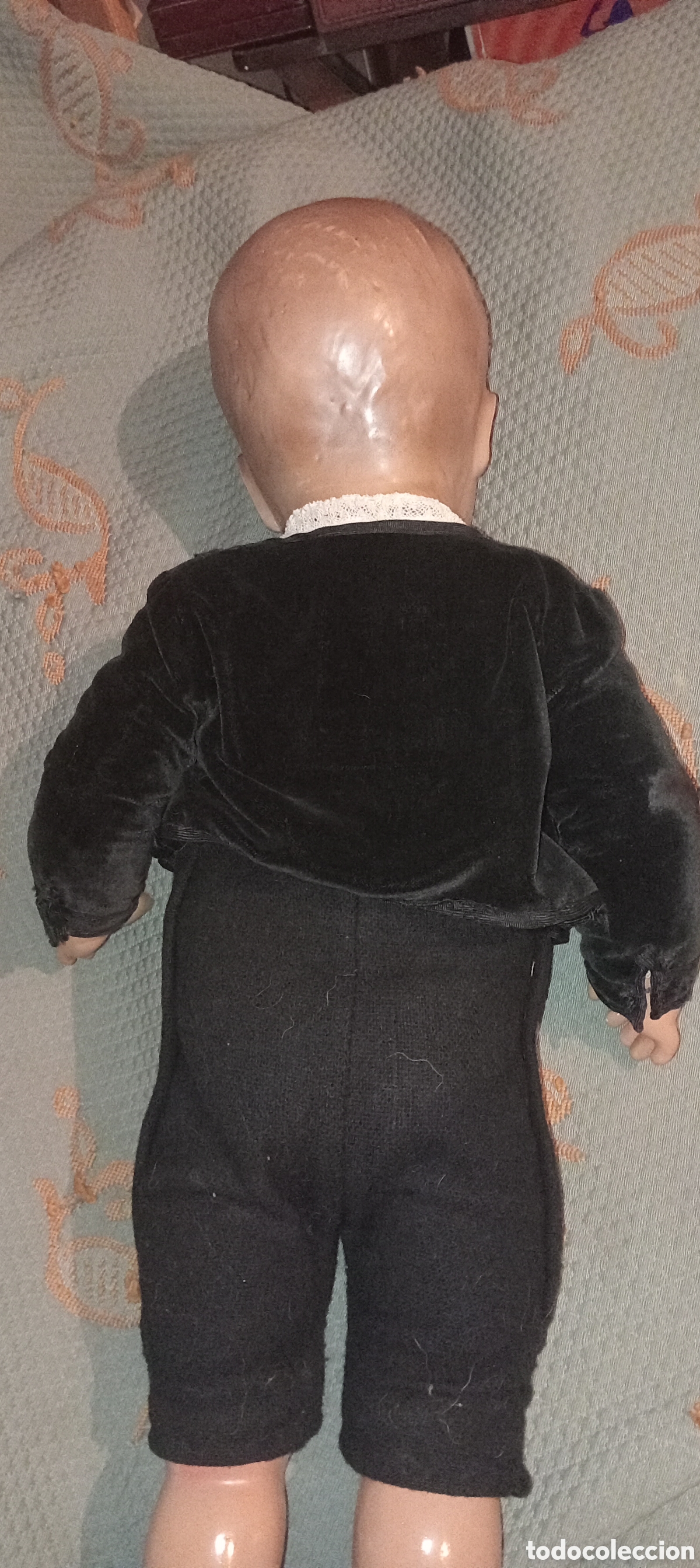 Mu&ntilde;eca espa&ntilde;ola clasica: Mu&ntilde;eco antiguo grande - Foto 3
