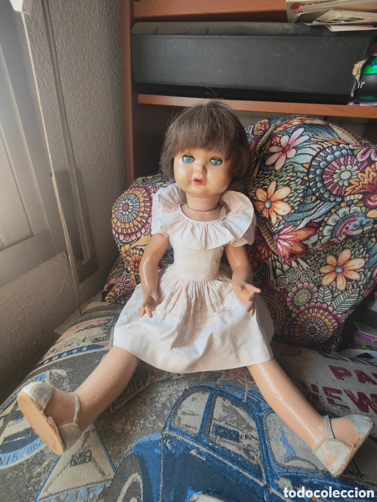 Mu&ntilde;eca espa&ntilde;ola clasica: ANTIGUA MU&Ntilde;ECA DE FLORIDO - Foto 2