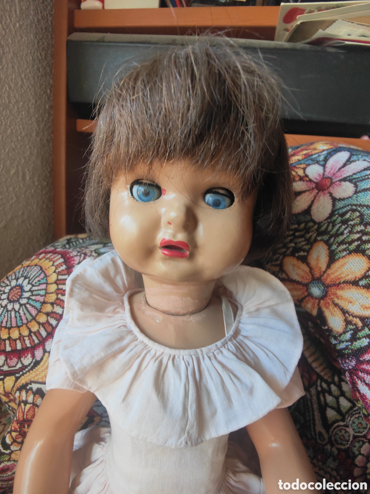 Mu&ntilde;eca espa&ntilde;ola clasica: ANTIGUA MU&Ntilde;ECA DE FLORIDO - Foto 3