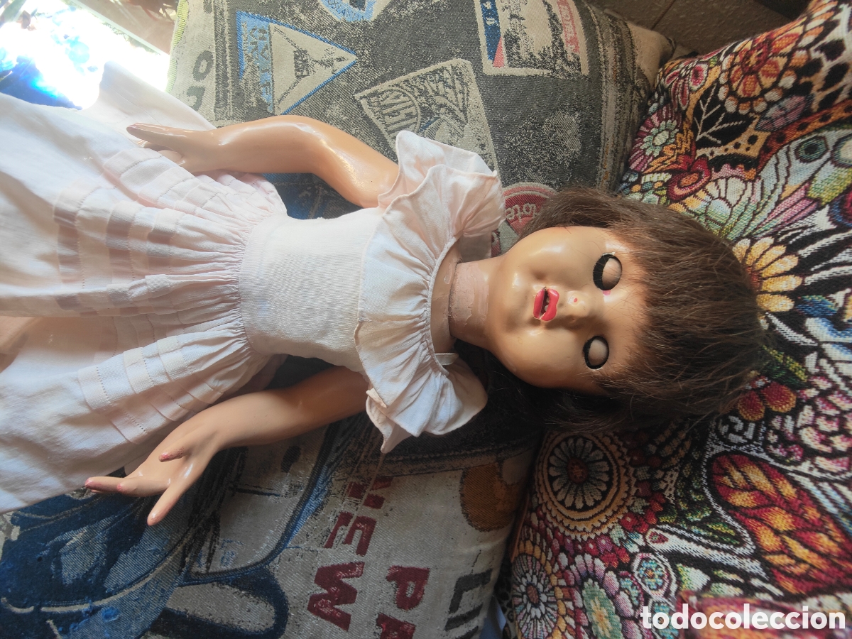 Mu&ntilde;eca espa&ntilde;ola clasica: ANTIGUA MU&Ntilde;ECA DE FLORIDO - Foto 5