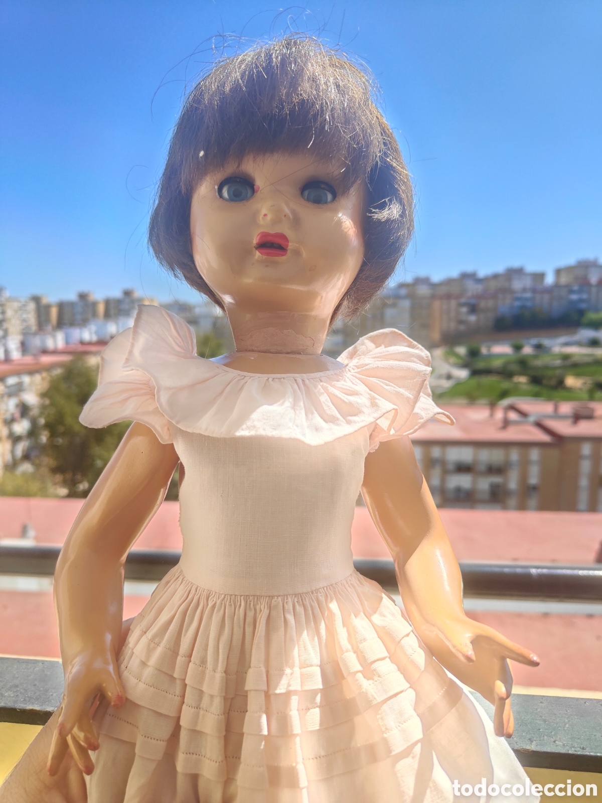Mu&ntilde;eca espa&ntilde;ola clasica: ANTIGUA MU&Ntilde;ECA DE FLORIDO - Foto 1